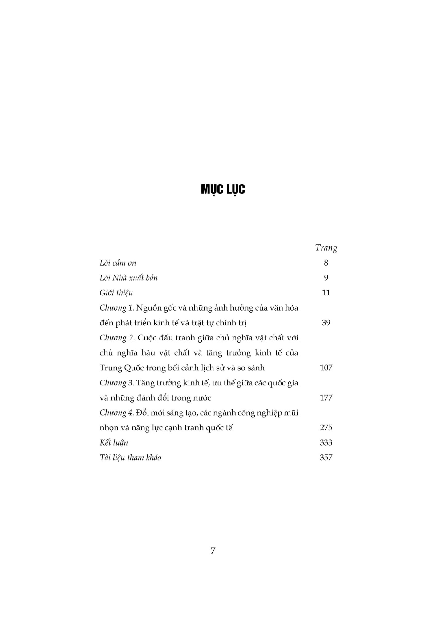 Văn Hóa, Tăng Trưởng Kinh Tế Và Dịch Chuyển Quyền Lực Giữa Các Quốc Gia - Sự Cạnh Tranh Giữa Hoa Kỳ Và Trung Quốc - Steve Chan