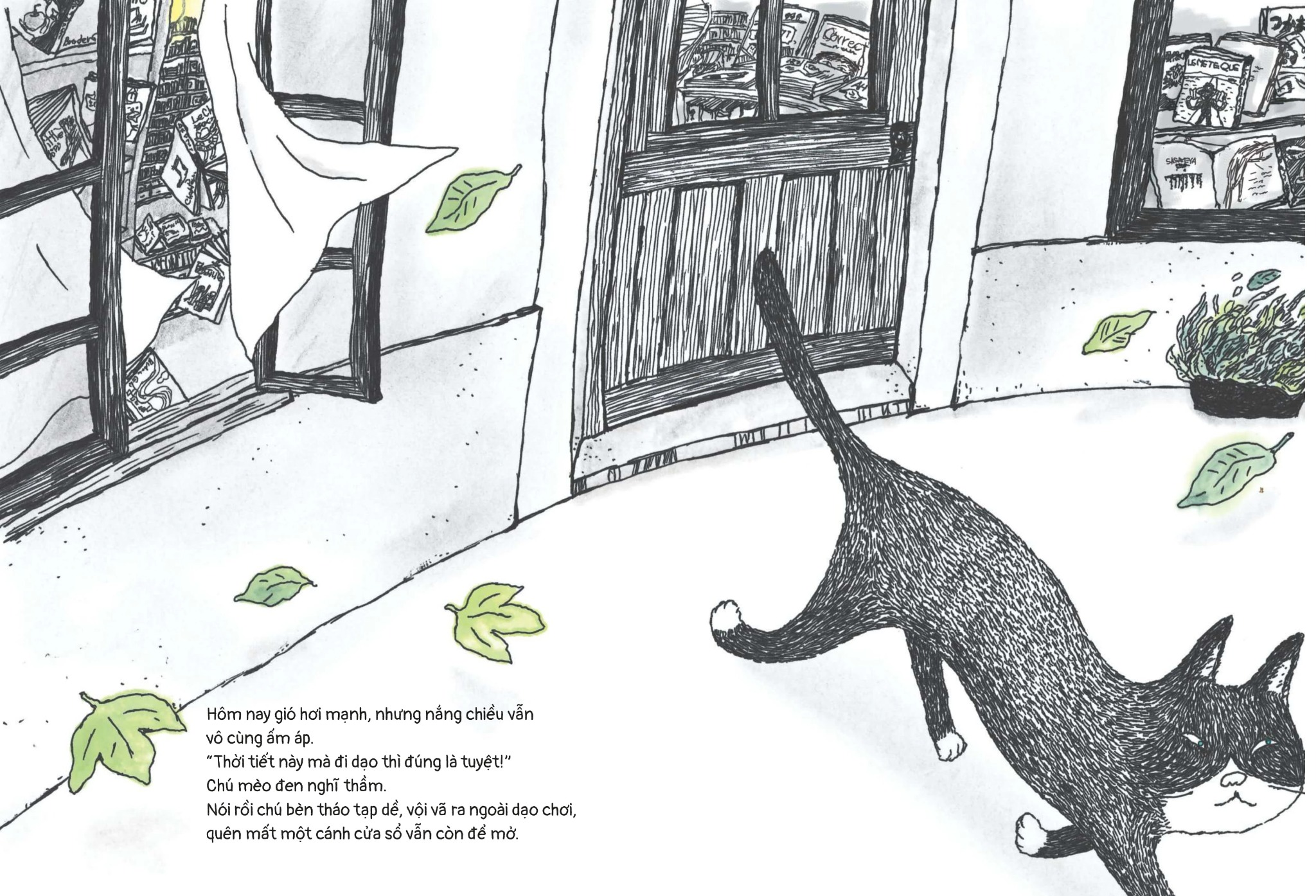 Chú Mèo Hiệu Sách - Eriko Ishikawa
