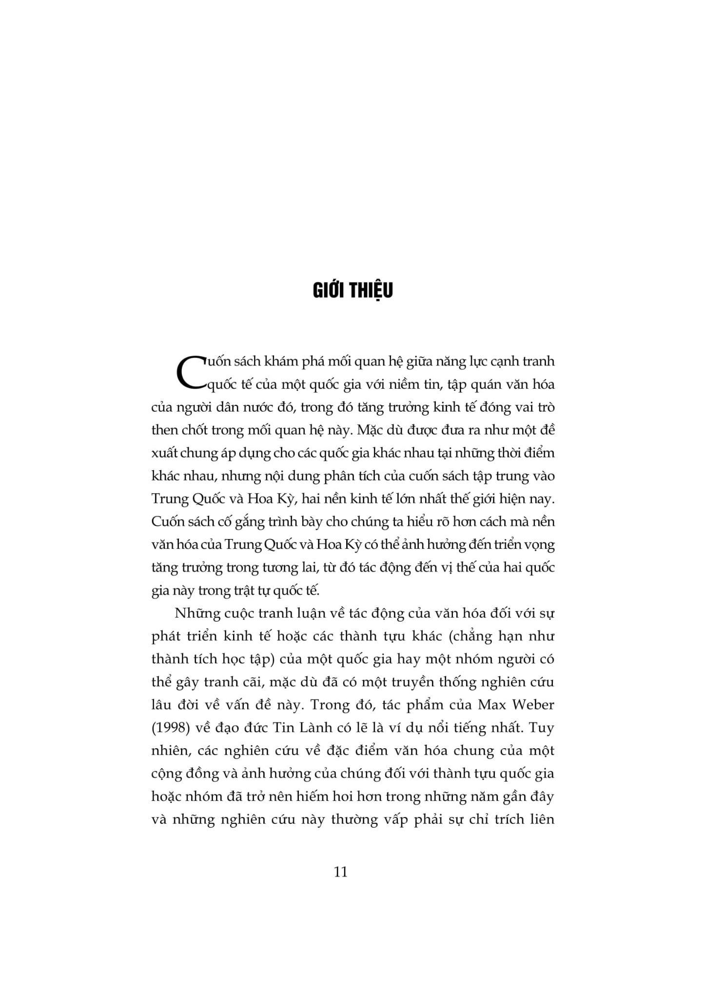 Văn Hóa, Tăng Trưởng Kinh Tế Và Dịch Chuyển Quyền Lực Giữa Các Quốc Gia - Sự Cạnh Tranh Giữa Hoa Kỳ Và Trung Quốc - Steve Chan