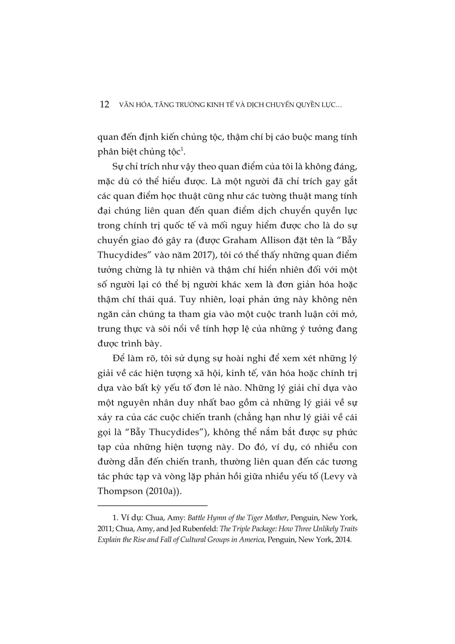 Văn Hóa, Tăng Trưởng Kinh Tế Và Dịch Chuyển Quyền Lực Giữa Các Quốc Gia - Sự Cạnh Tranh Giữa Hoa Kỳ Và Trung Quốc - Steve Chan