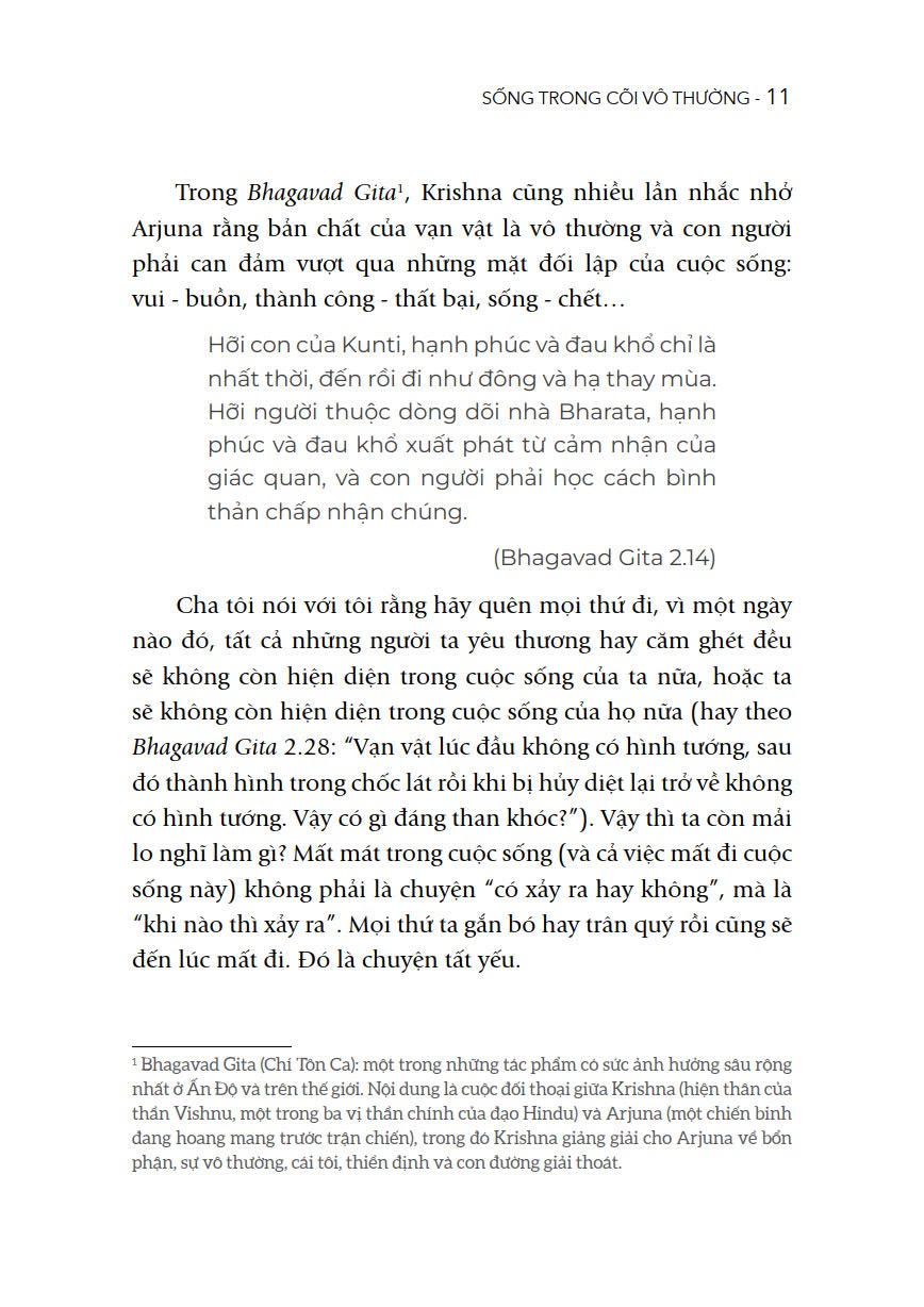 Sống Trong Cõi Vô Thường - Om Swami