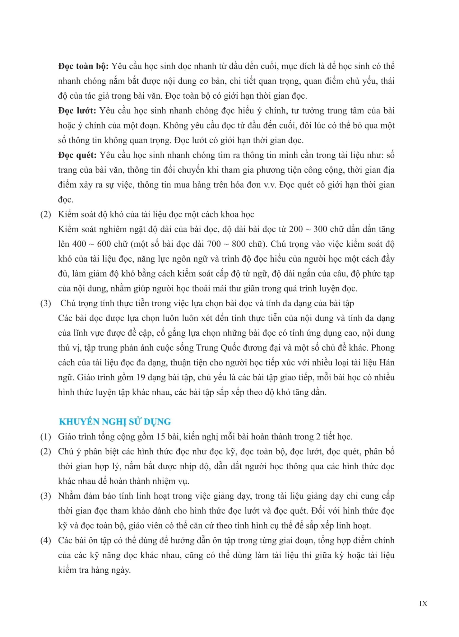 Giáo Trình Phát Triển Hán Ngữ - Đọc Trung Cấp 1 - Đại Học Ngôn Ngữ Bắc Kinh