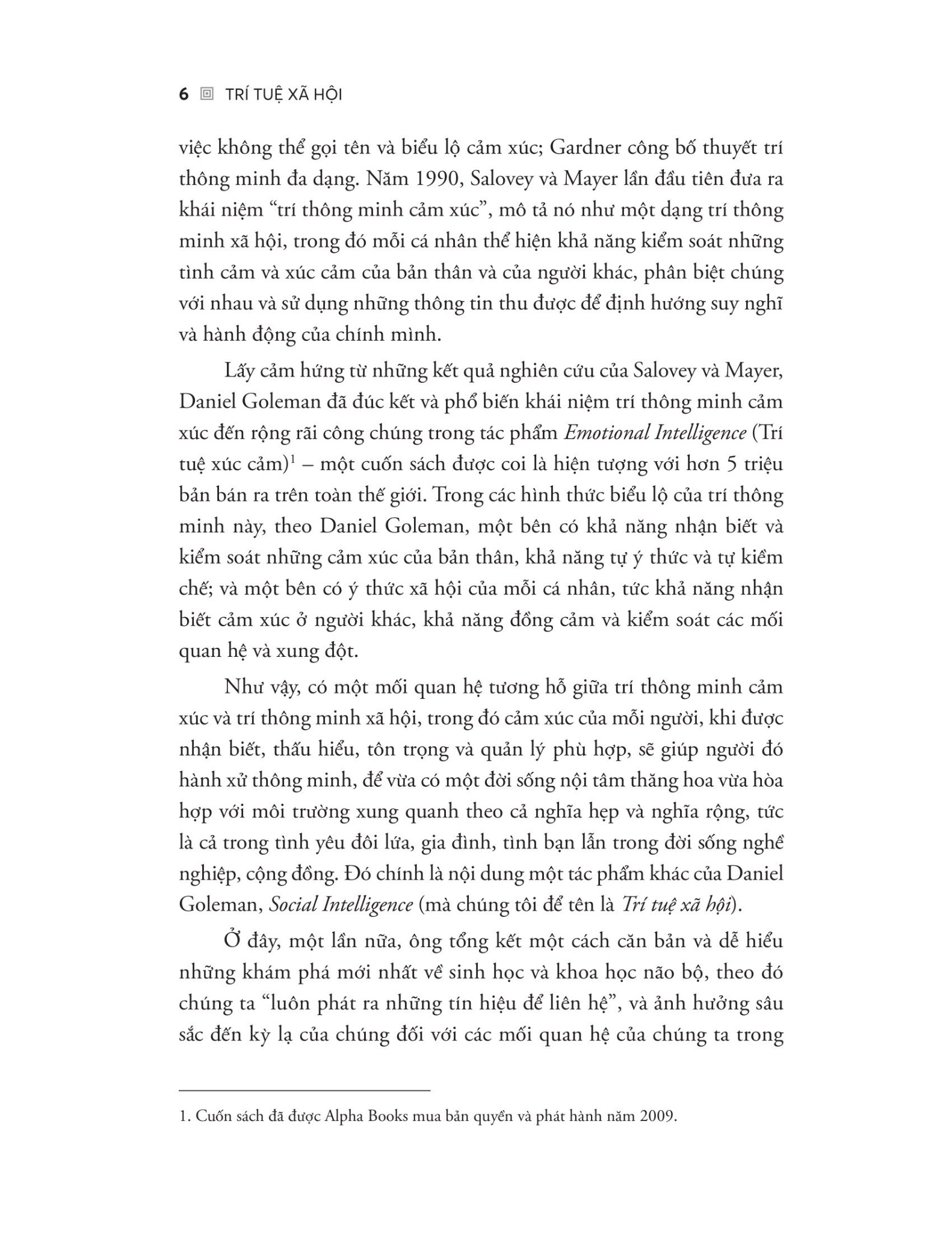 Trí Tuệ Xã Hội - Vũ Điệu Thần Kinh Kết Nối Mọi Bộ Não - Daniel Goleman