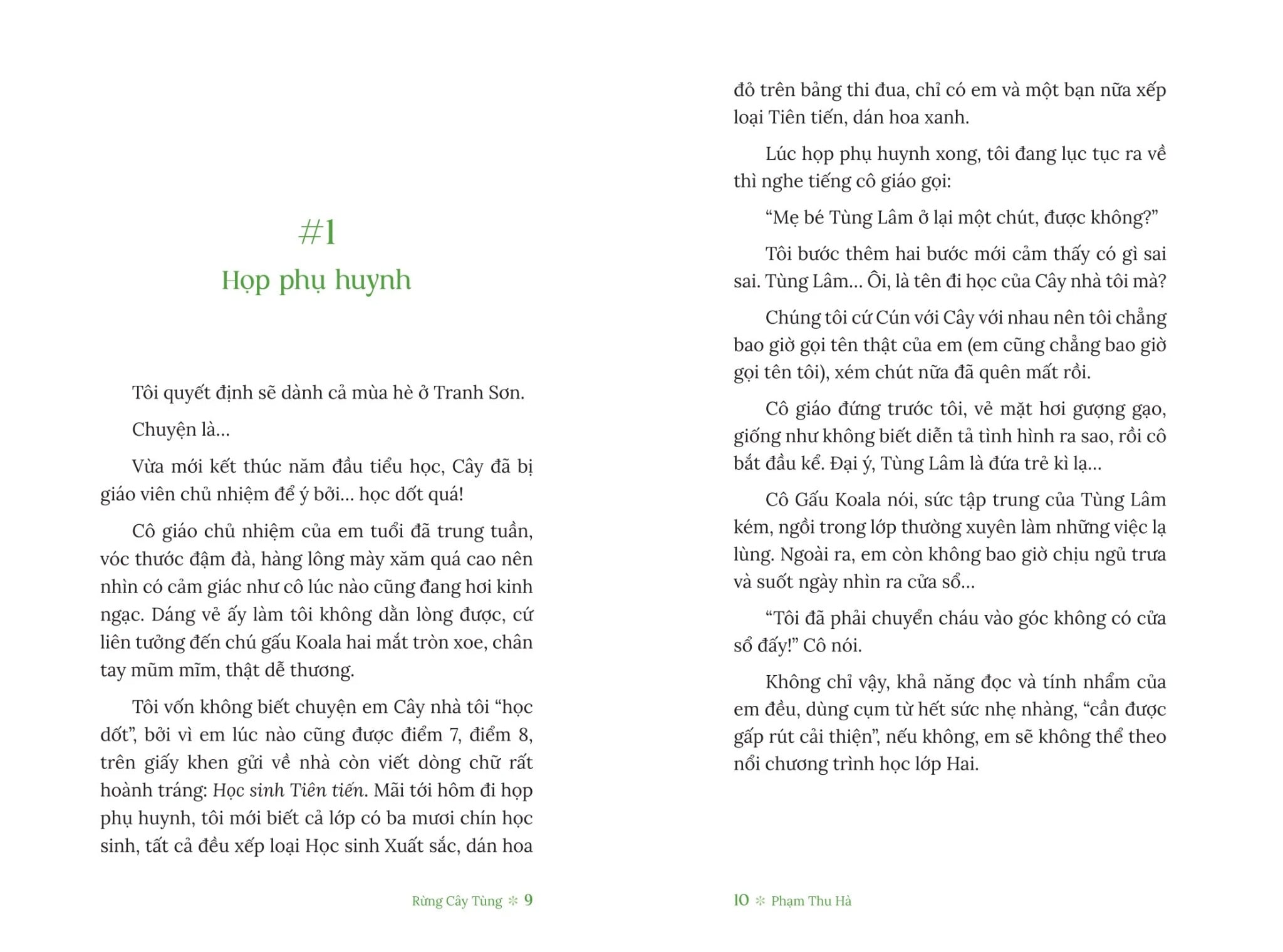 Rừng Cây Tùng - Phạm Thu Hà