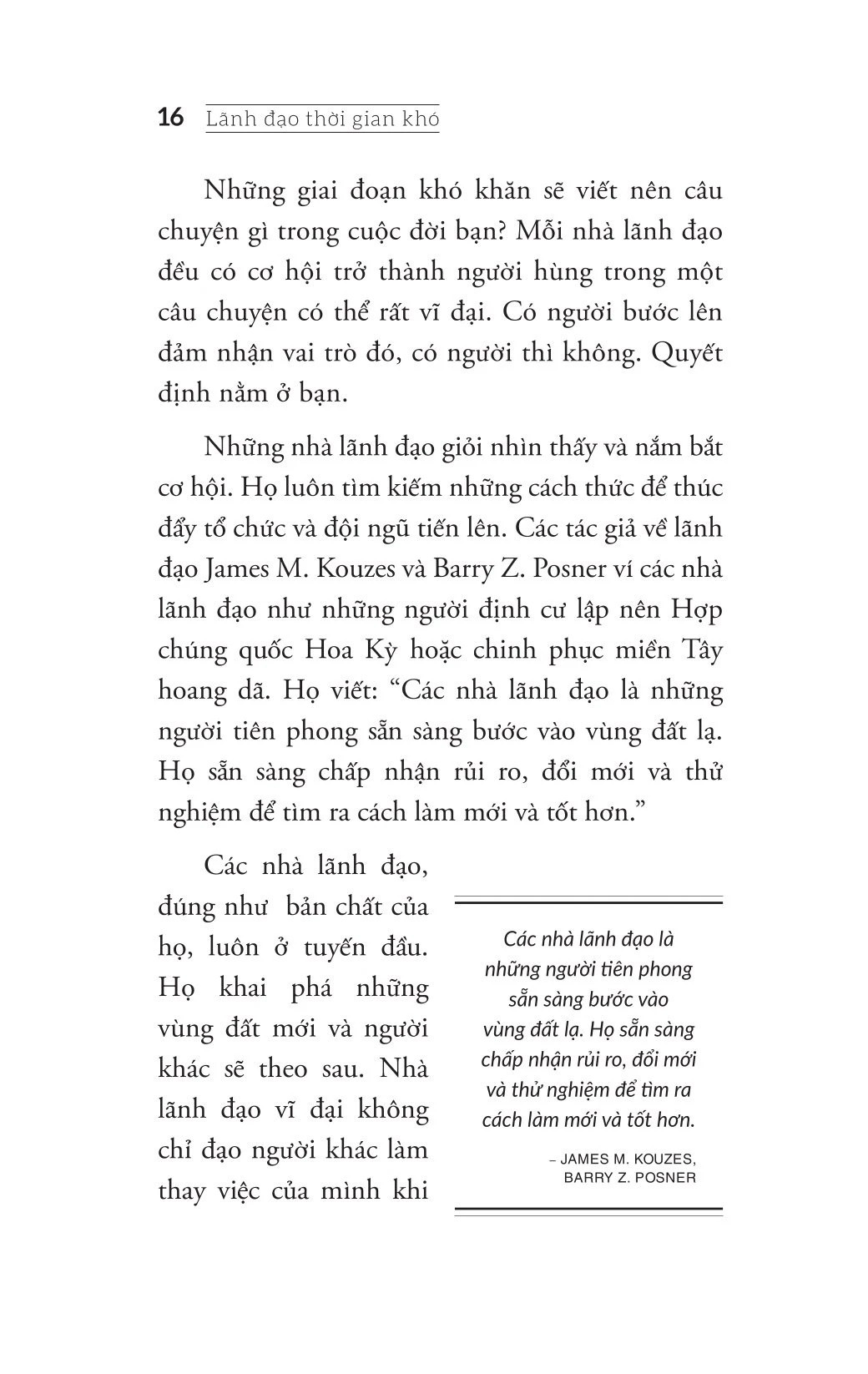 Lãnh Đạo Thời Gian Khó - 
John C. Maxwell