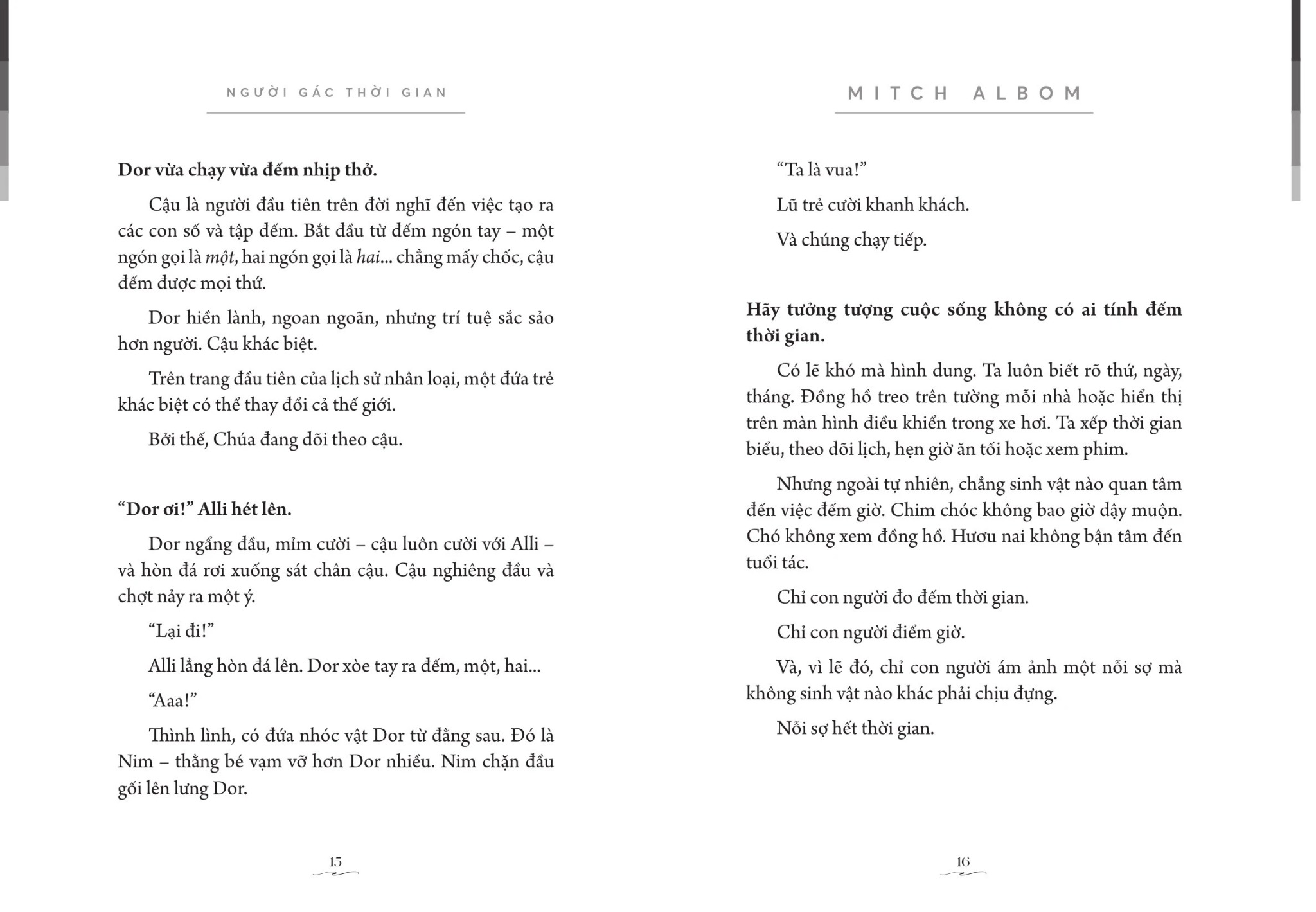 Người Gác Thời Gian - Mitch Albom