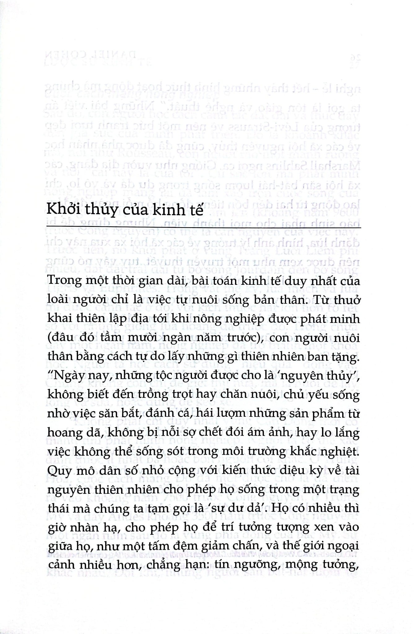 Lược Sử Kinh Tế - Daniel Cohen