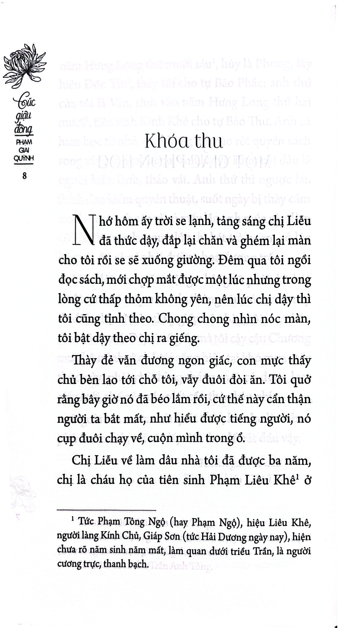 Cúc Giậu Đông - 
Phạm Giai Quỳnh
