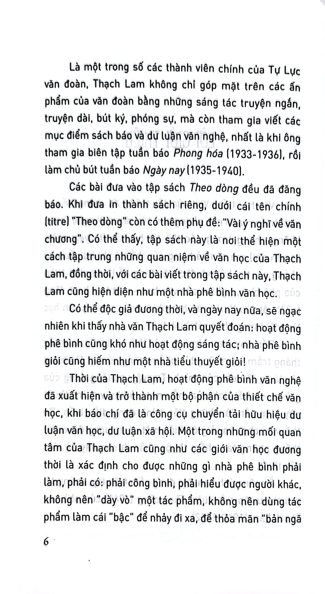 Việt Nam Danh Tác - Theo Dòng - Thạch Lam