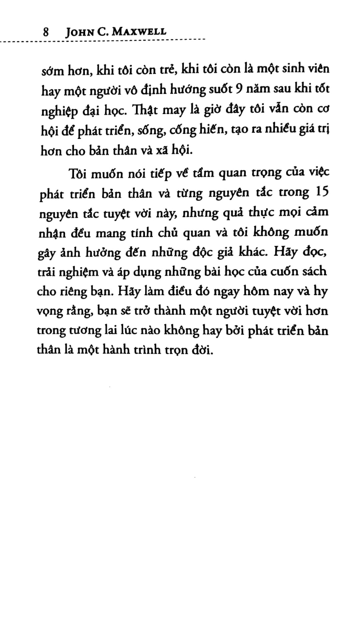 15 Nguyên Tắc Vàng Về Phát Triển Bản Thân (Tái Bản 2026) - John C. Maxwell