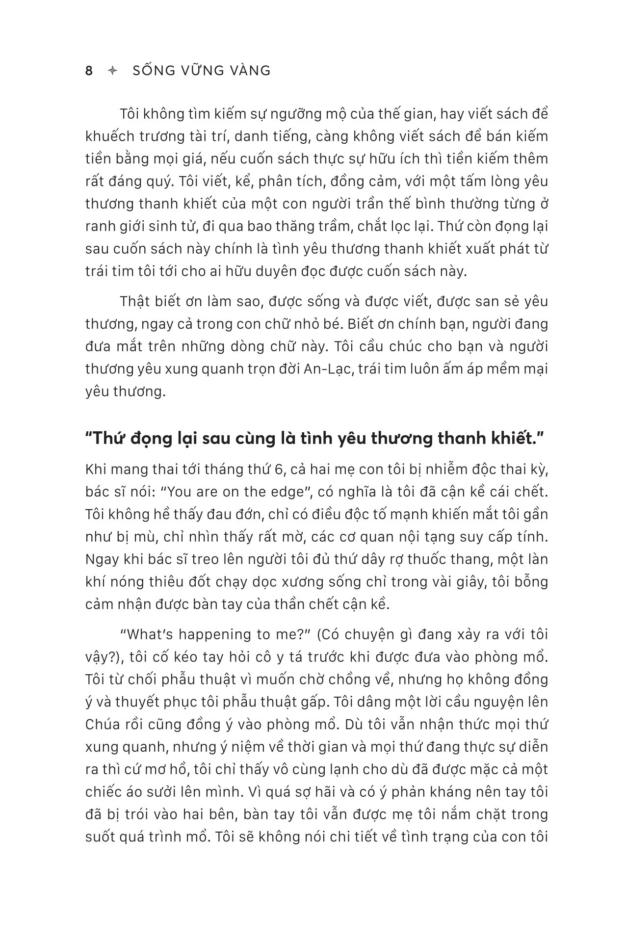 Sống Vững Vàng - 
Tracey De Cock
