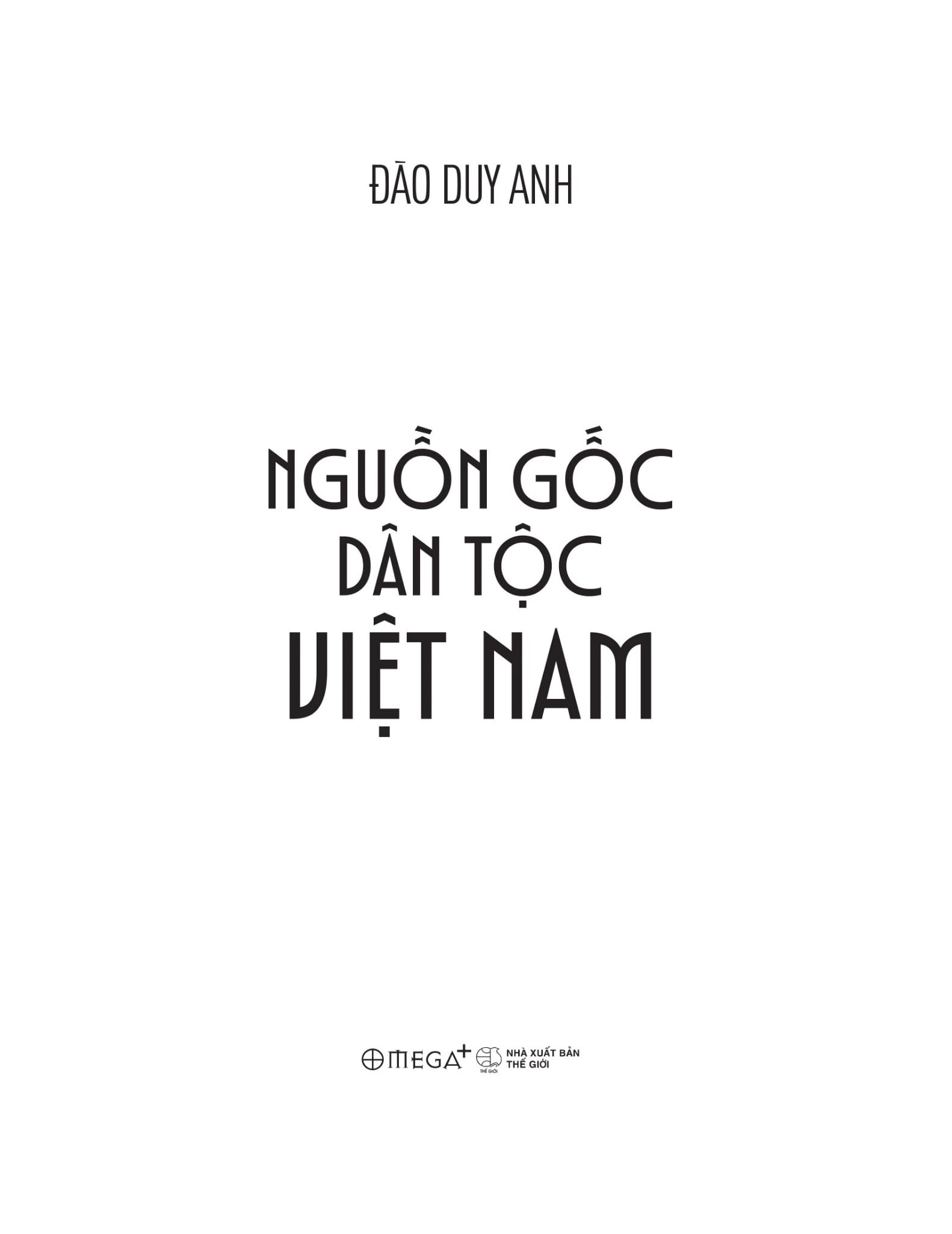 Nguồn Gốc Dân Tộc Việt Nam - Đào Duy Anh