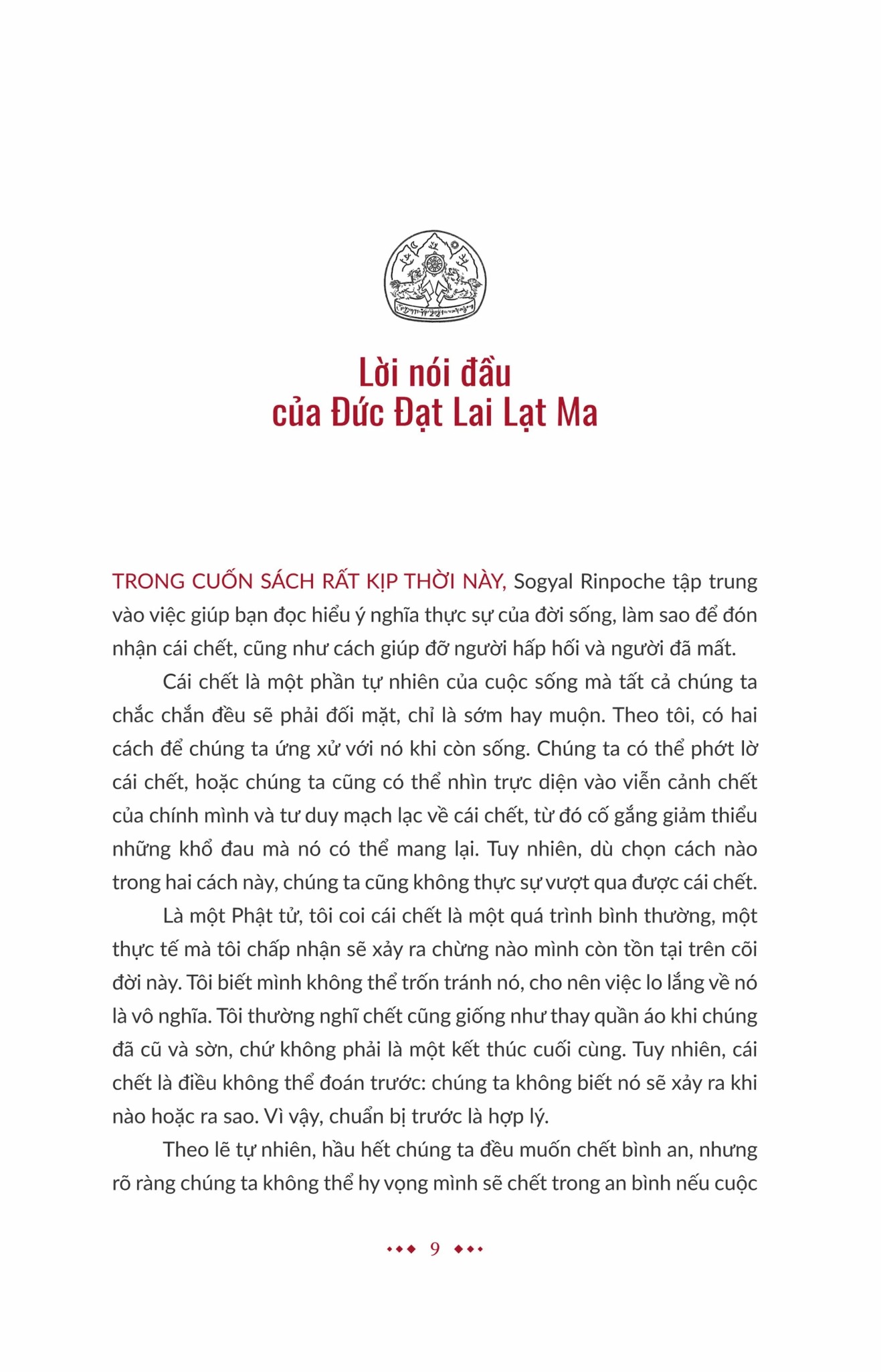 Tạng Thư Sinh Tử (Bìa Cứng) - 
Sogyal Rinpoche