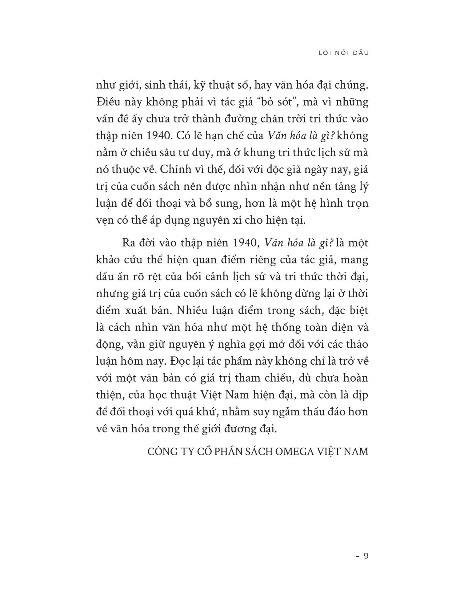 Văn Hóa Là Gì? - Đào Duy Anh