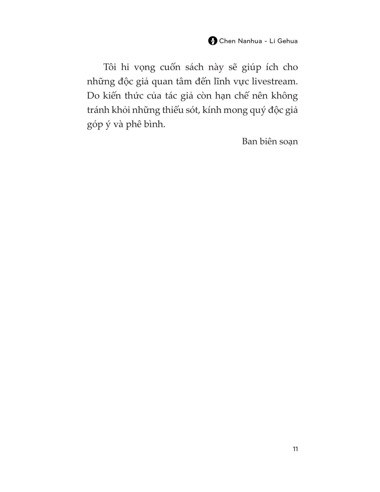 Livestream Thực Chiến - Chen Nanhua, Li Gehua