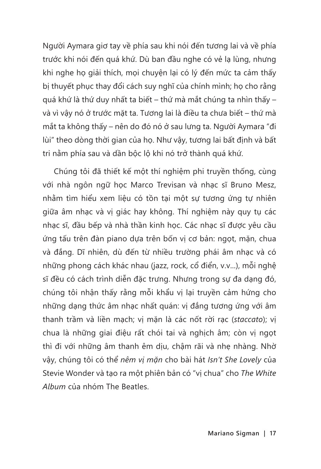 Bí Mật Của Tâm Trí - Cách Não Bộ Suy Nghĩ, Cảm Nhận Và Ra Quyết Định - 
Mariano Sigman
