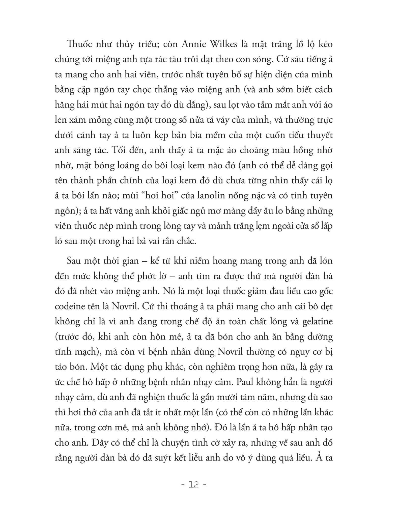 Misery - Chiếc Máy Đánh Chữ Đẫm Máu Ở Vùng Núi Tuyết (Sách Bỏ Túi) - Stephen King
