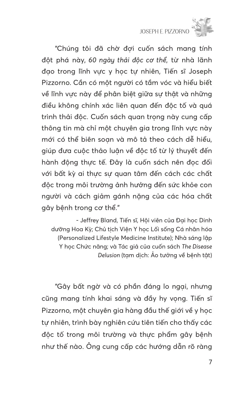 60 Ngày Thải Độc Cơ Thể - Joseph E. Pizzorno