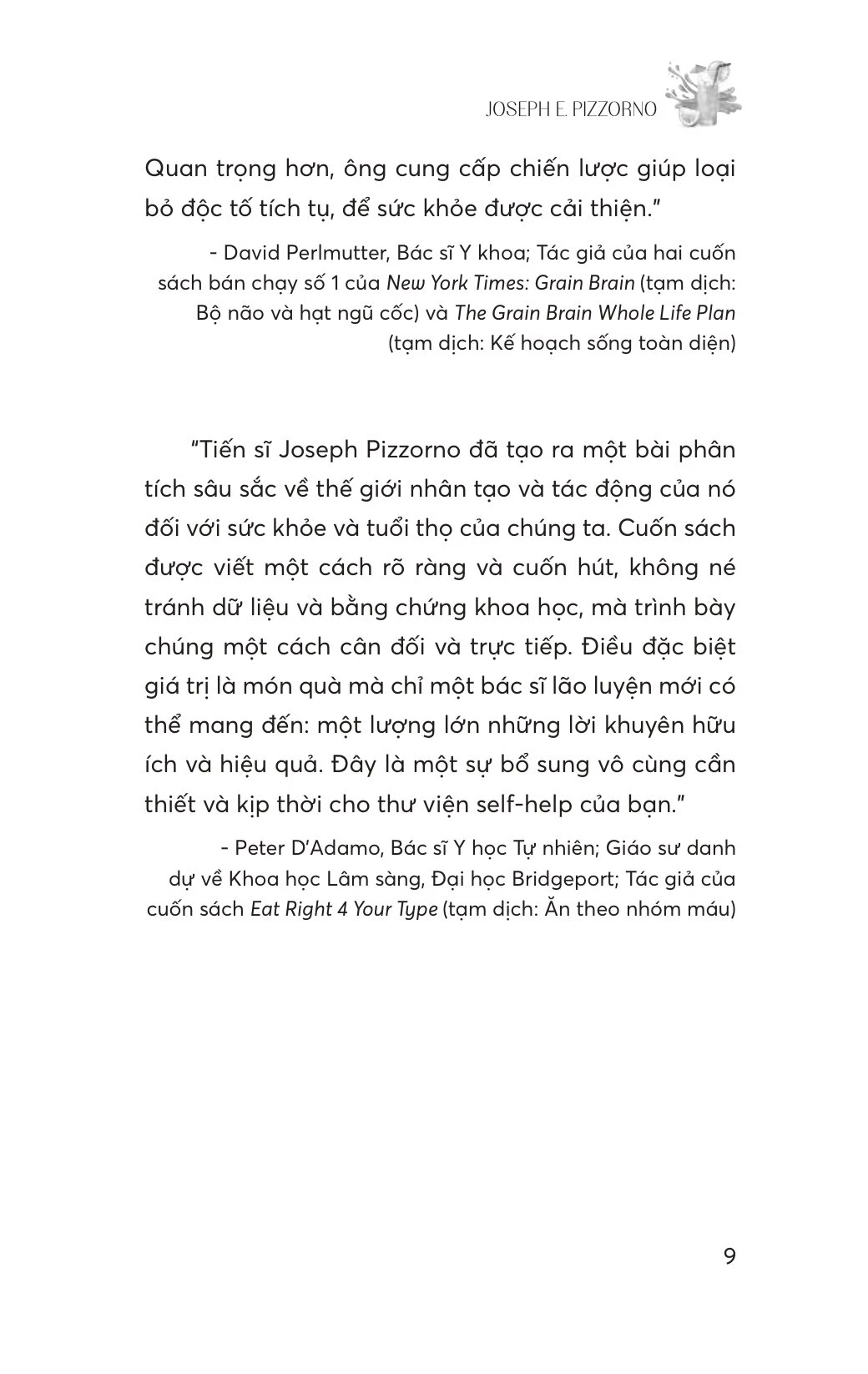 60 Ngày Thải Độc Cơ Thể - Joseph E. Pizzorno