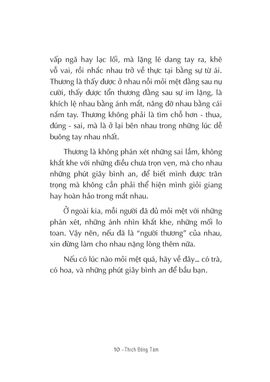 Không Khóc Giữa Nhân Gian - Thích Đồng Tâm