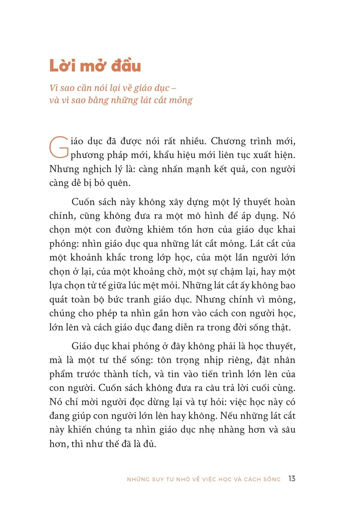 Những Lát Cắt Mỏng Của Giáo Dục Khai Phóng - Lê Đình Hiền