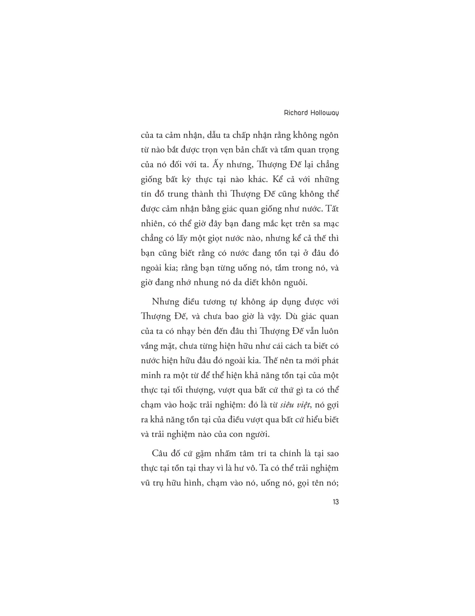 Suy Ngẫm - Richard Holloway