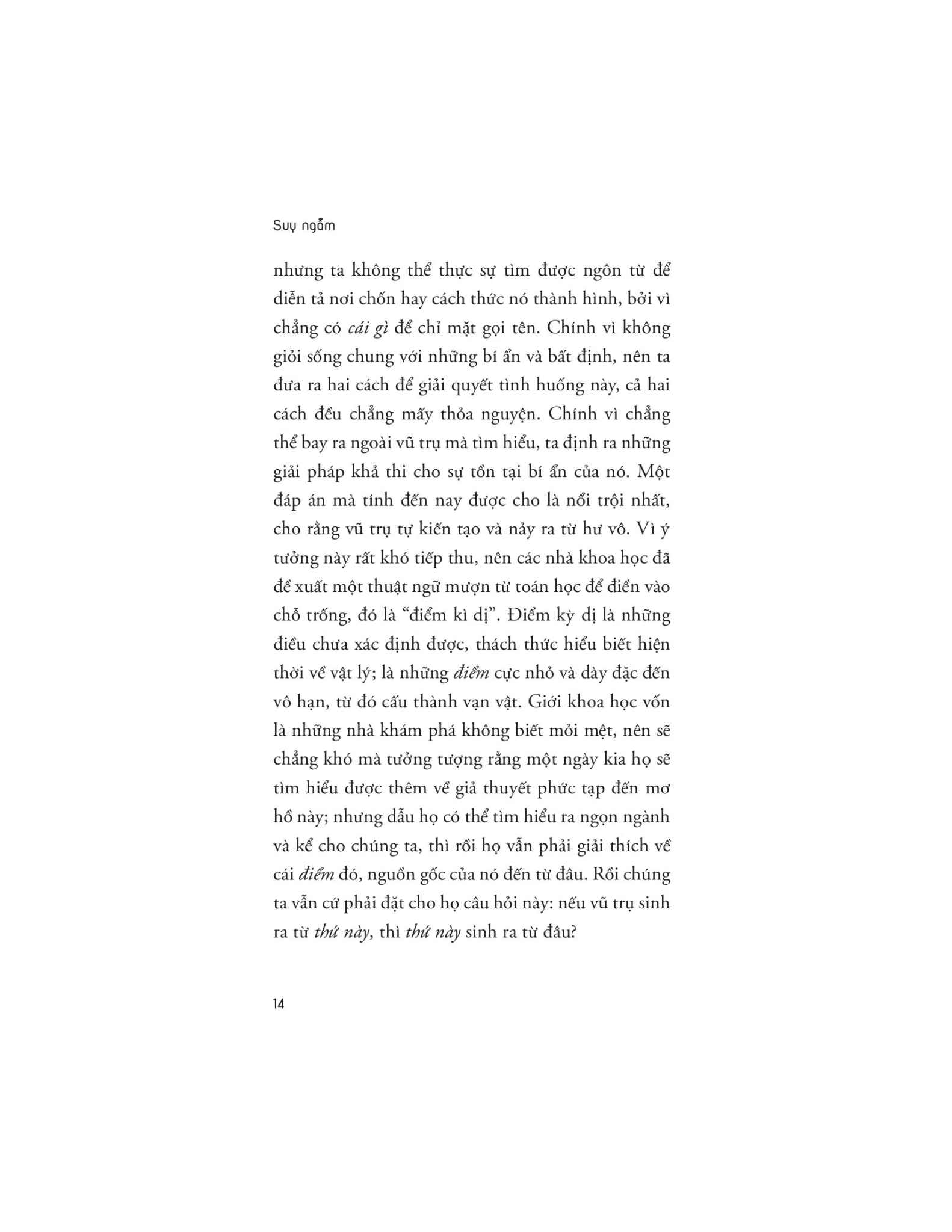 Suy Ngẫm - Richard Holloway