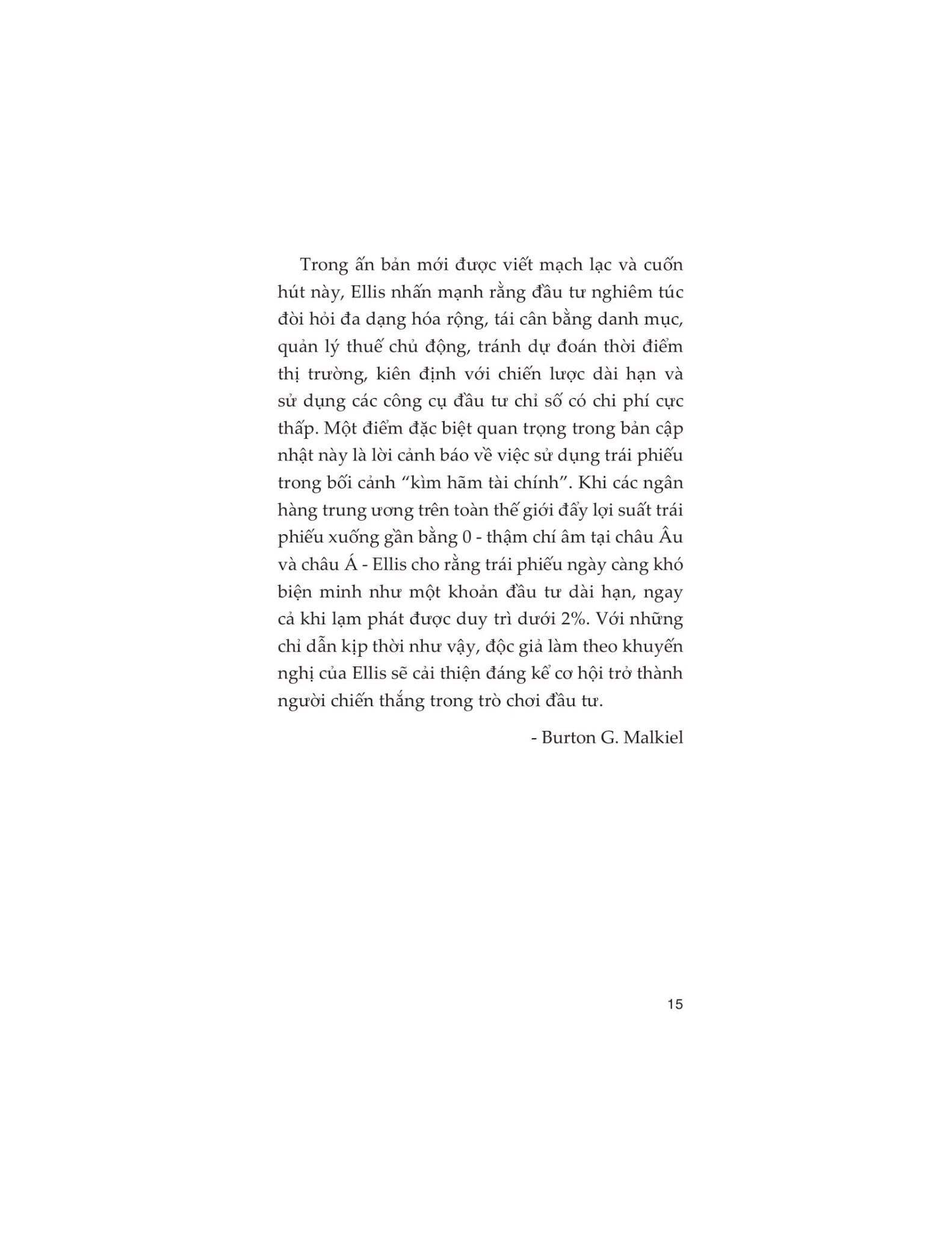 Kỷ Luật Trong Đầu Tư - Chiến Thắng Trong Cuộc Chơi - Charles D. Ellis