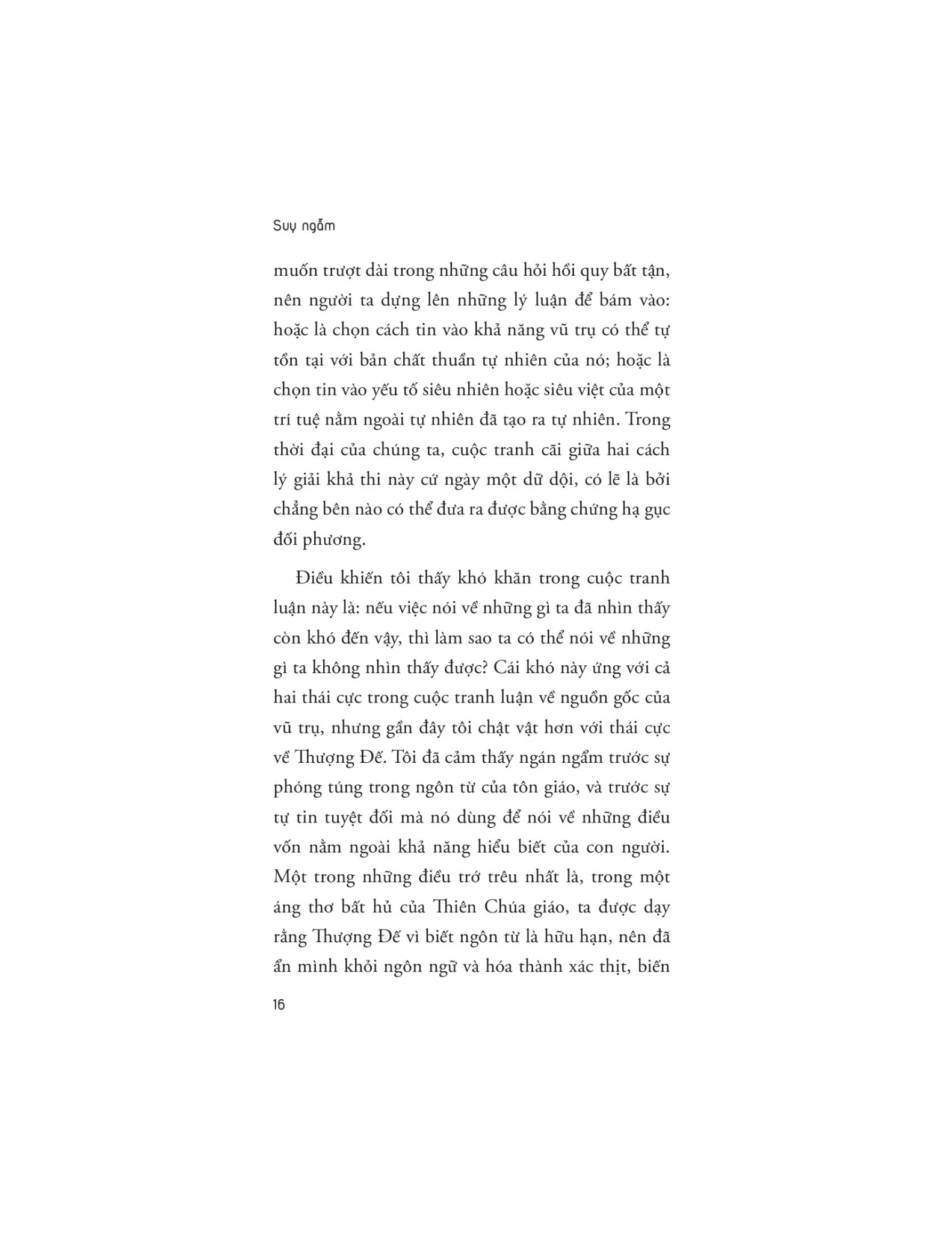 Suy Ngẫm - Richard Holloway