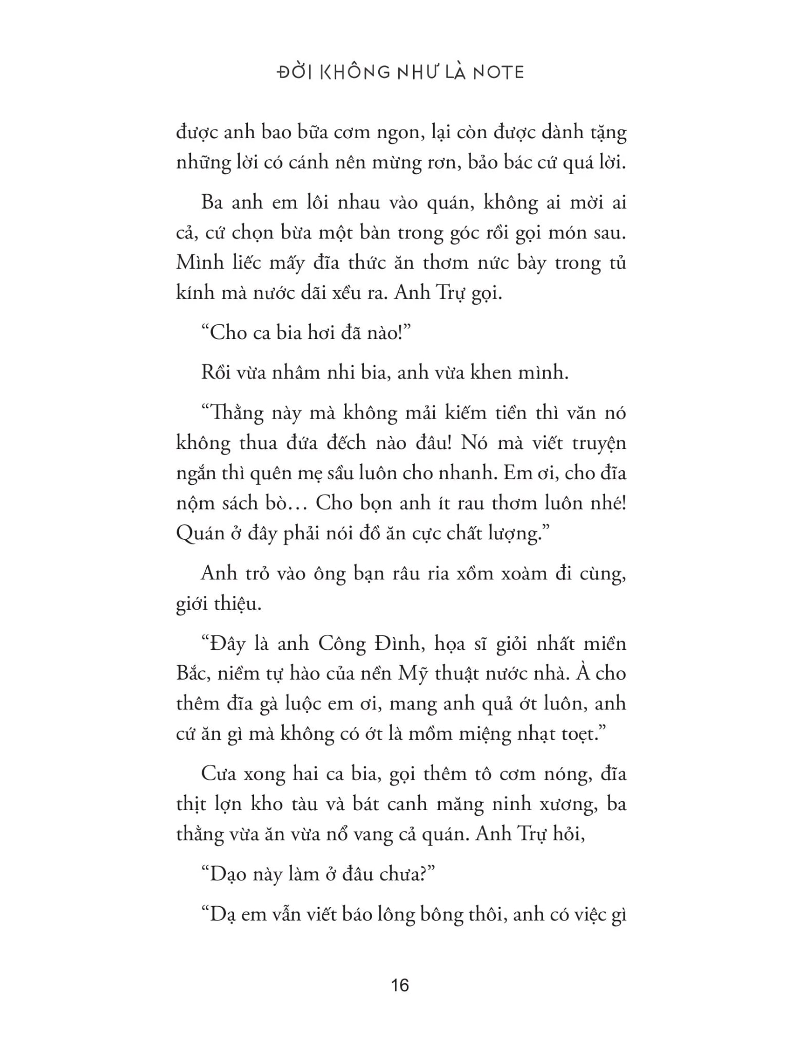 Đời Không Như Là Note - Chuyện Của Một Kẻ Lữ Hành Đời Thường - Song Hà