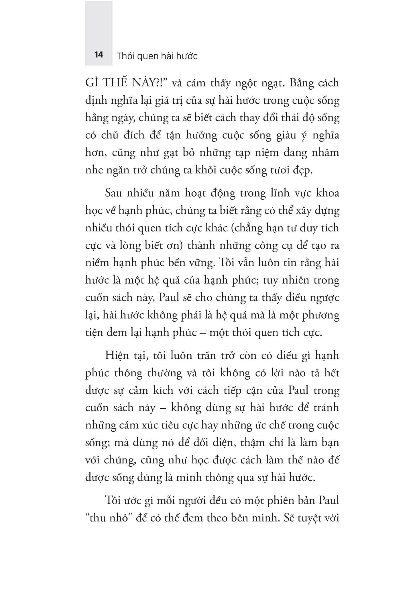 Thói Quen Hài Hước - Não Bớt Căng, Tăng Hiệu Quả - Paul Osicup