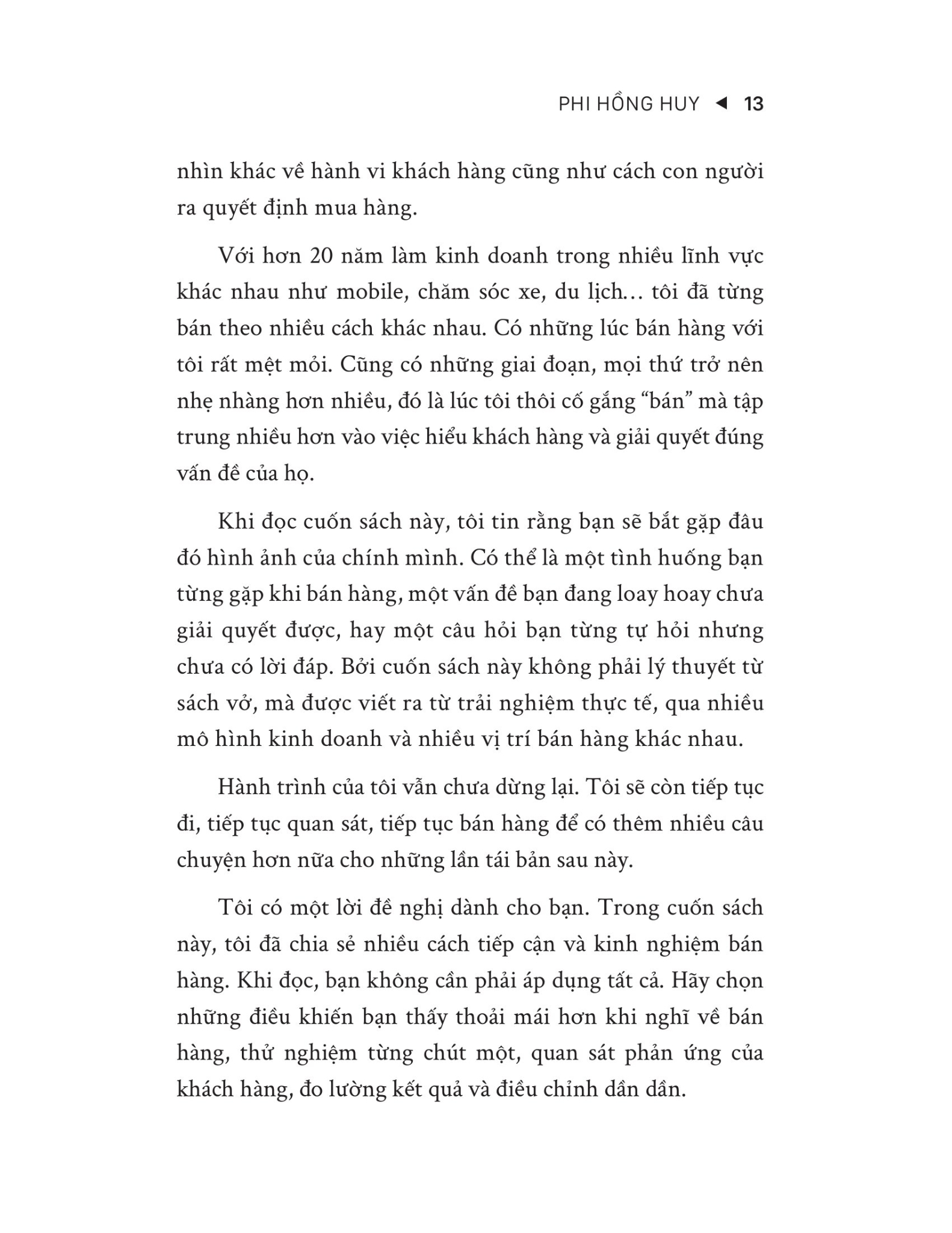 Bán Dễ Như Chơi - Một Cách Bán Hàng Dành Cho Người Sợ Bán - Phi Hồng Huy