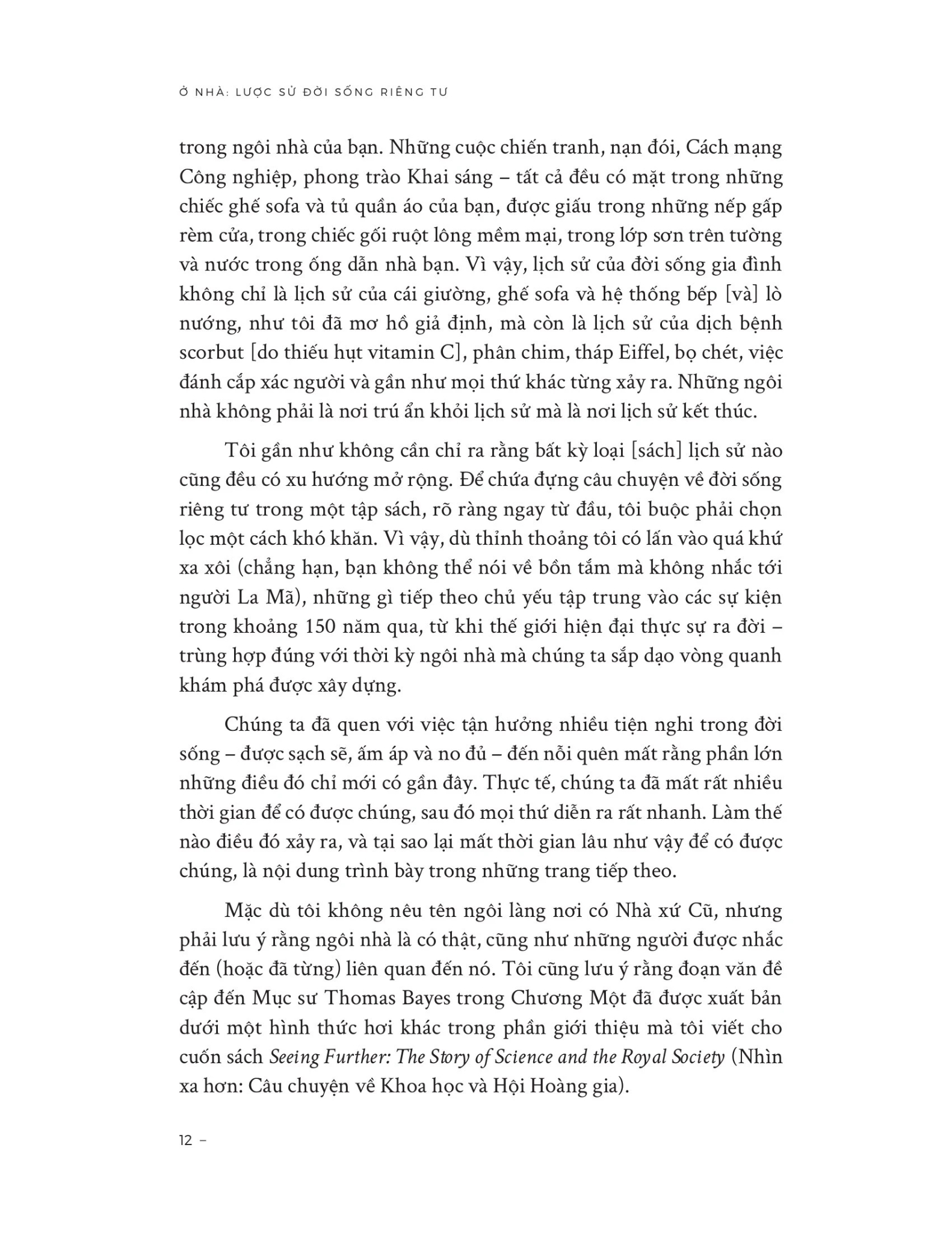 Ở Nhà - Lược Sử Đời Sống Riêng Tư - Bill Bryson