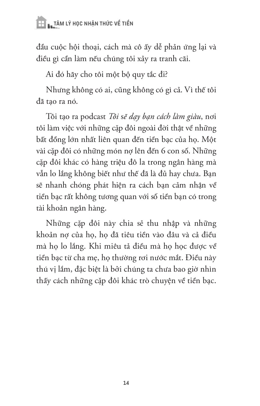 Tâm Lý Học Nhận Thức Về Tiền - Ramit Sethi