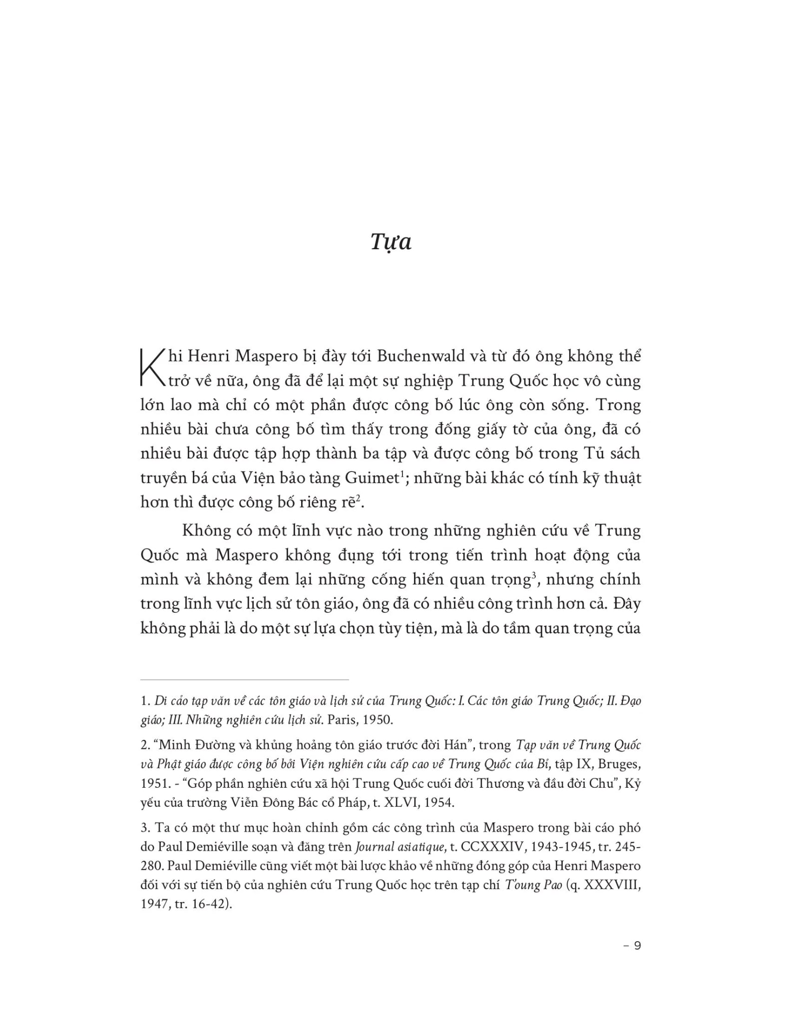 Đạo Giáo Và Các Tôn Giáo Trung Quốc - Henri Maspero
