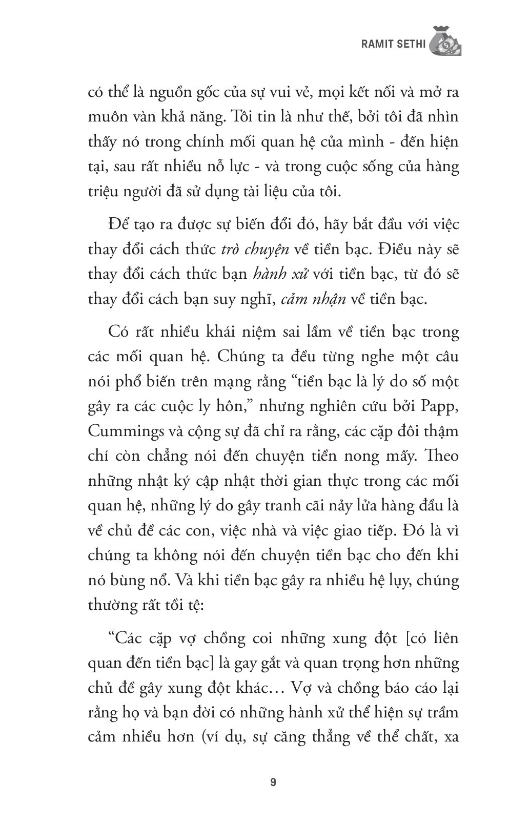 Tâm Lý Học Nhận Thức Về Tiền - Ramit Sethi