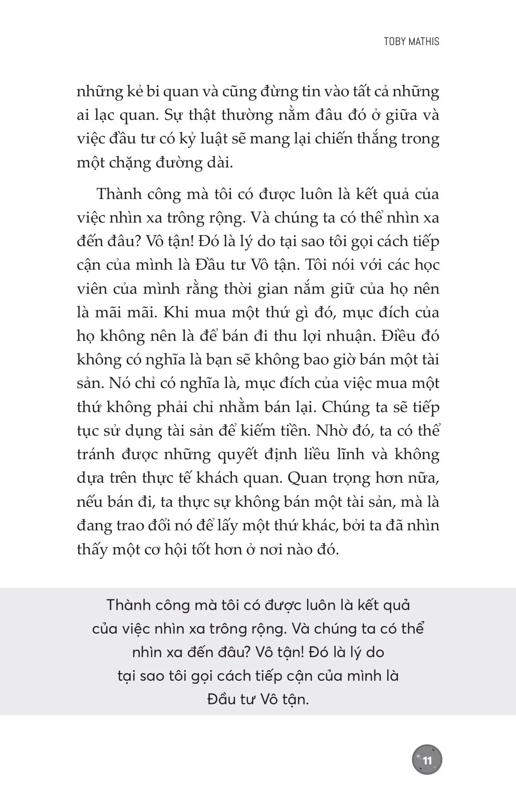 Nhận Thức Đến Đâu - Kiếm Tiền Đến Đó - Toby Mathis