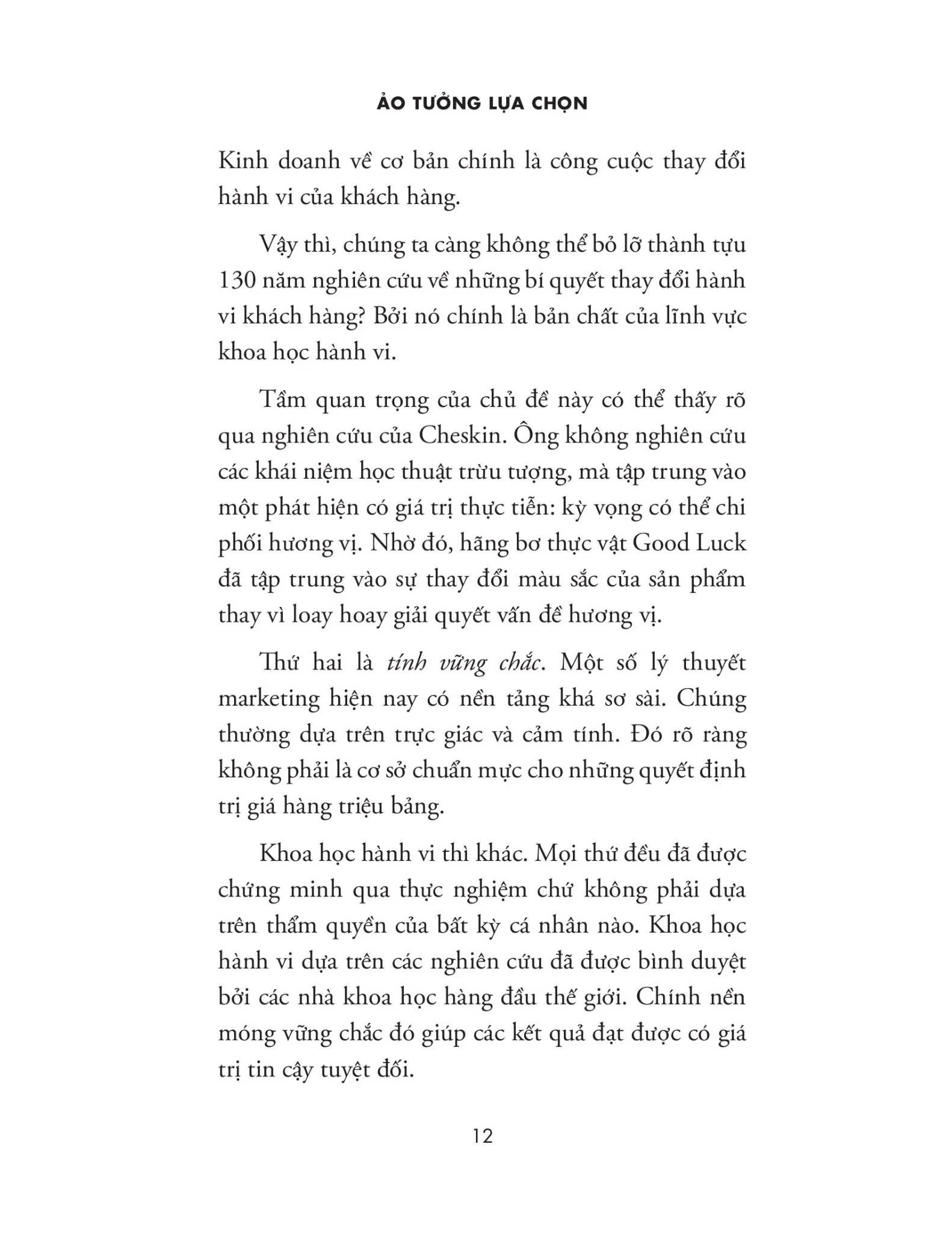 Ảo Tưởng Lựa Chọn - Khoa Học Hành Vi Đằng Sau Các Quyết Định Mua Sắm - Richard Shotton