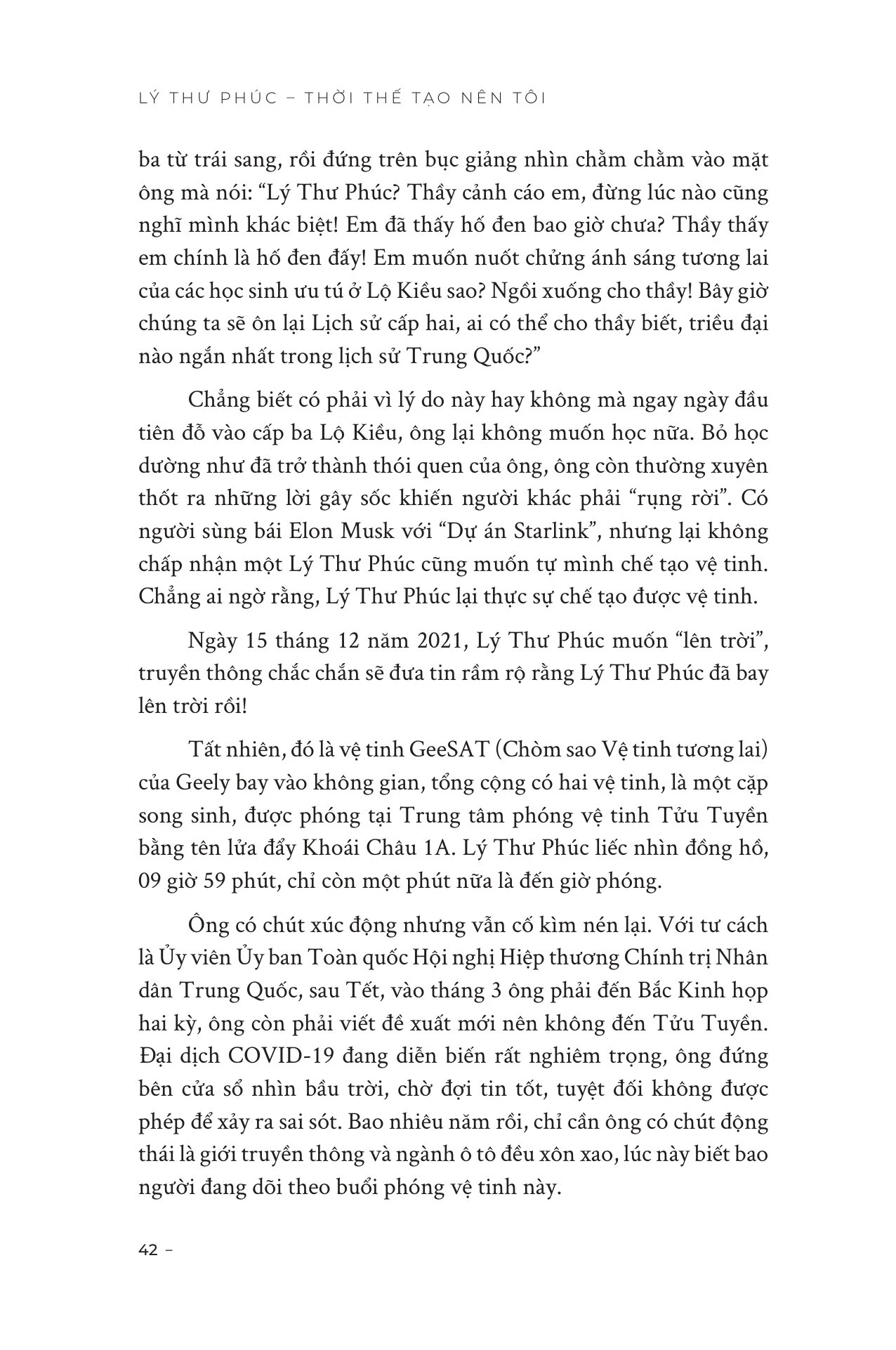 Lý Thư Phúc - Thời Thế Tạo Nên Tôi - Lục Đào