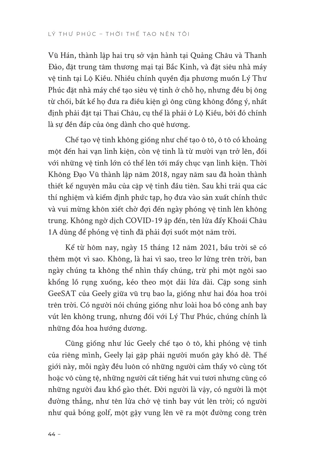 Lý Thư Phúc - Thời Thế Tạo Nên Tôi - Lục Đào