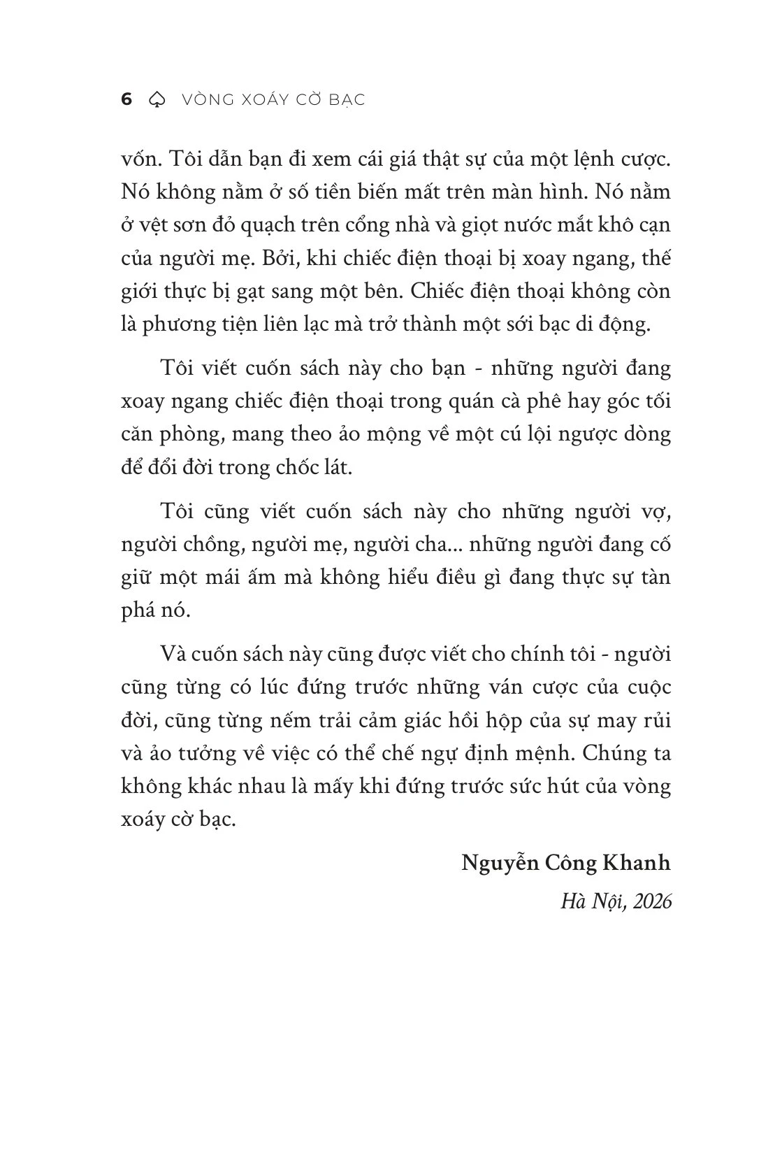 Vòng Xoáy Cờ Bạc - Đường Về Sau Những Lầm Lỡ - Nguyễn Công Khanh