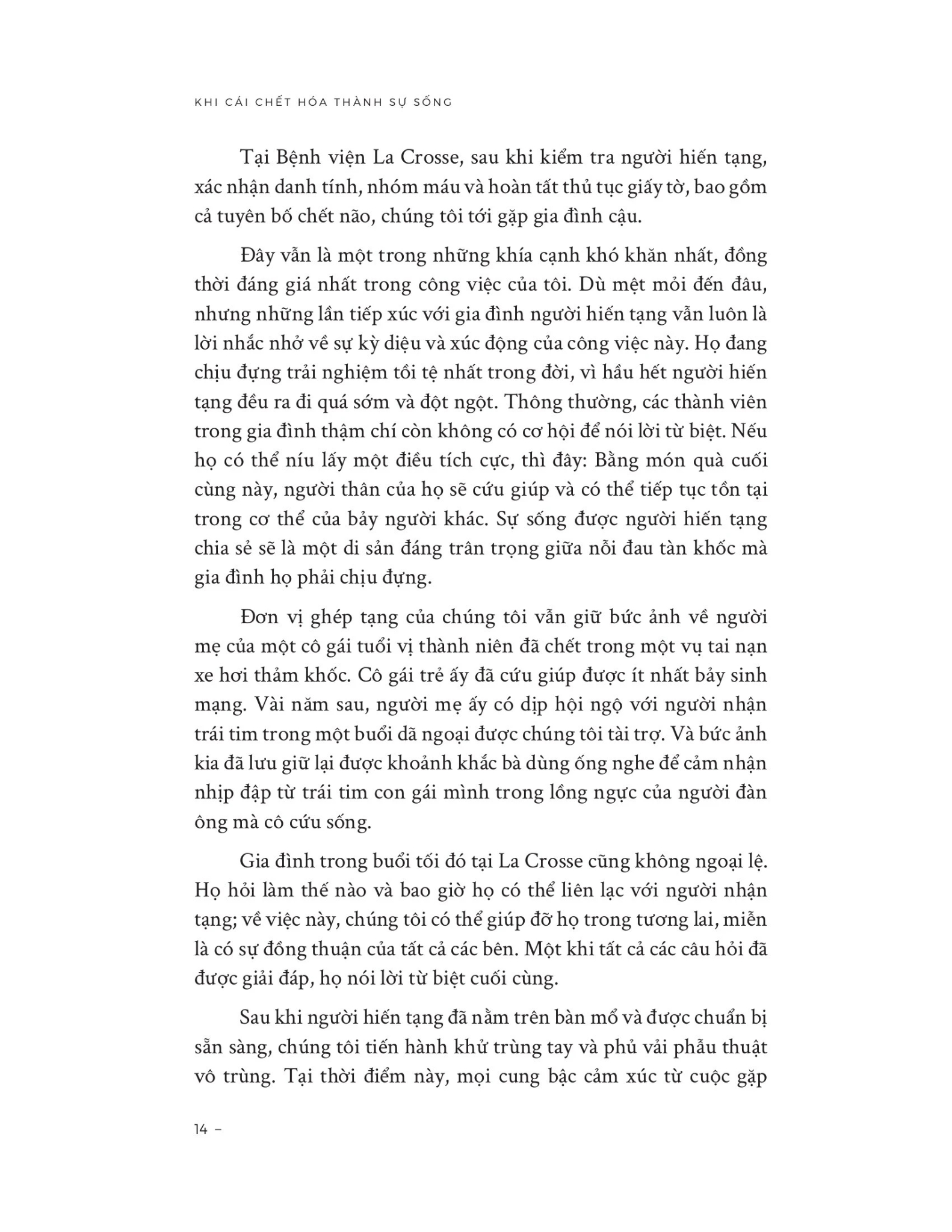 Khi Cái Chết Hóa Thành Sự Sống - Ghi Chép Của Một Bác Sĩ Ghép Tạng - Joshua D. Mezrich