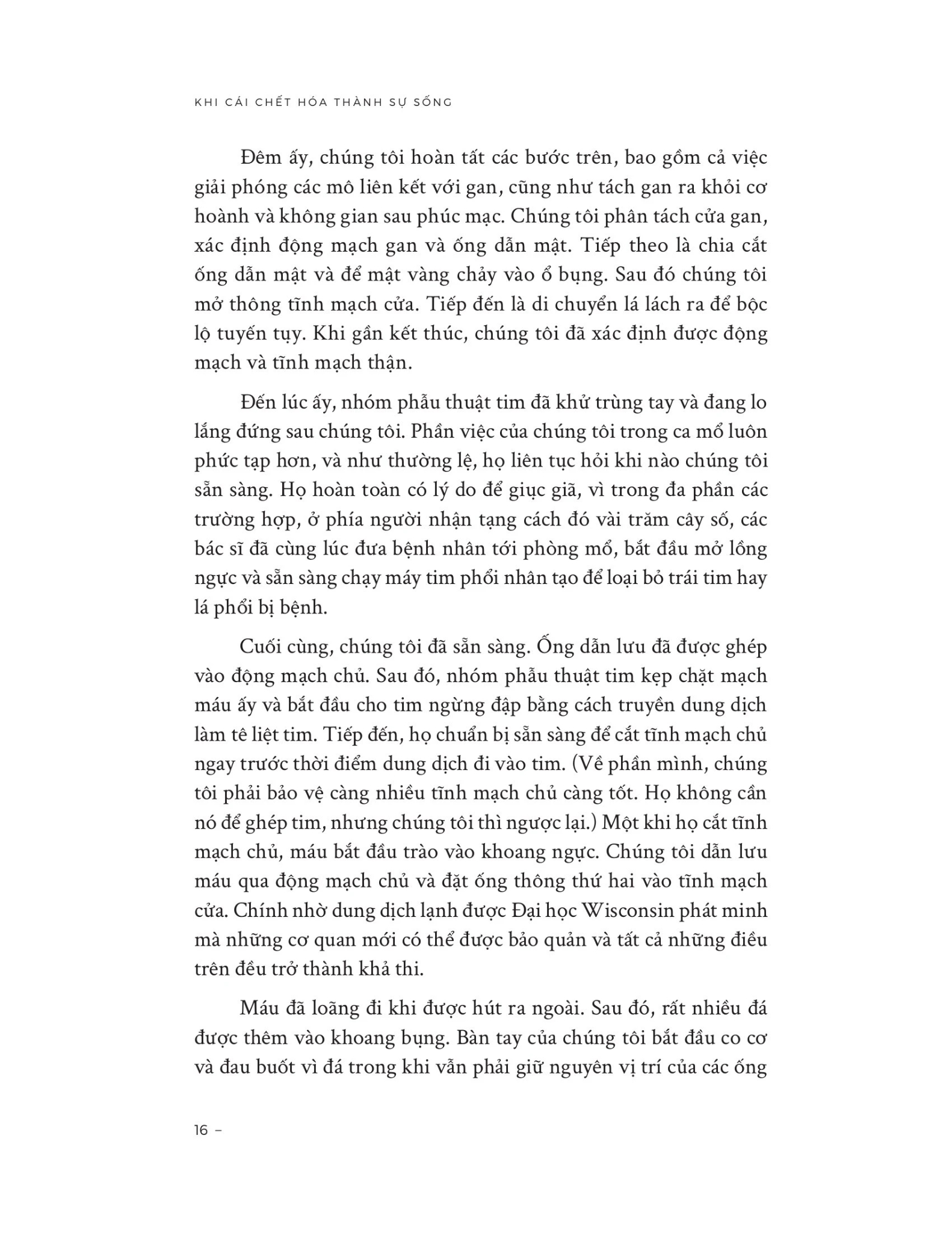 Khi Cái Chết Hóa Thành Sự Sống - Ghi Chép Của Một Bác Sĩ Ghép Tạng - Joshua D. Mezrich