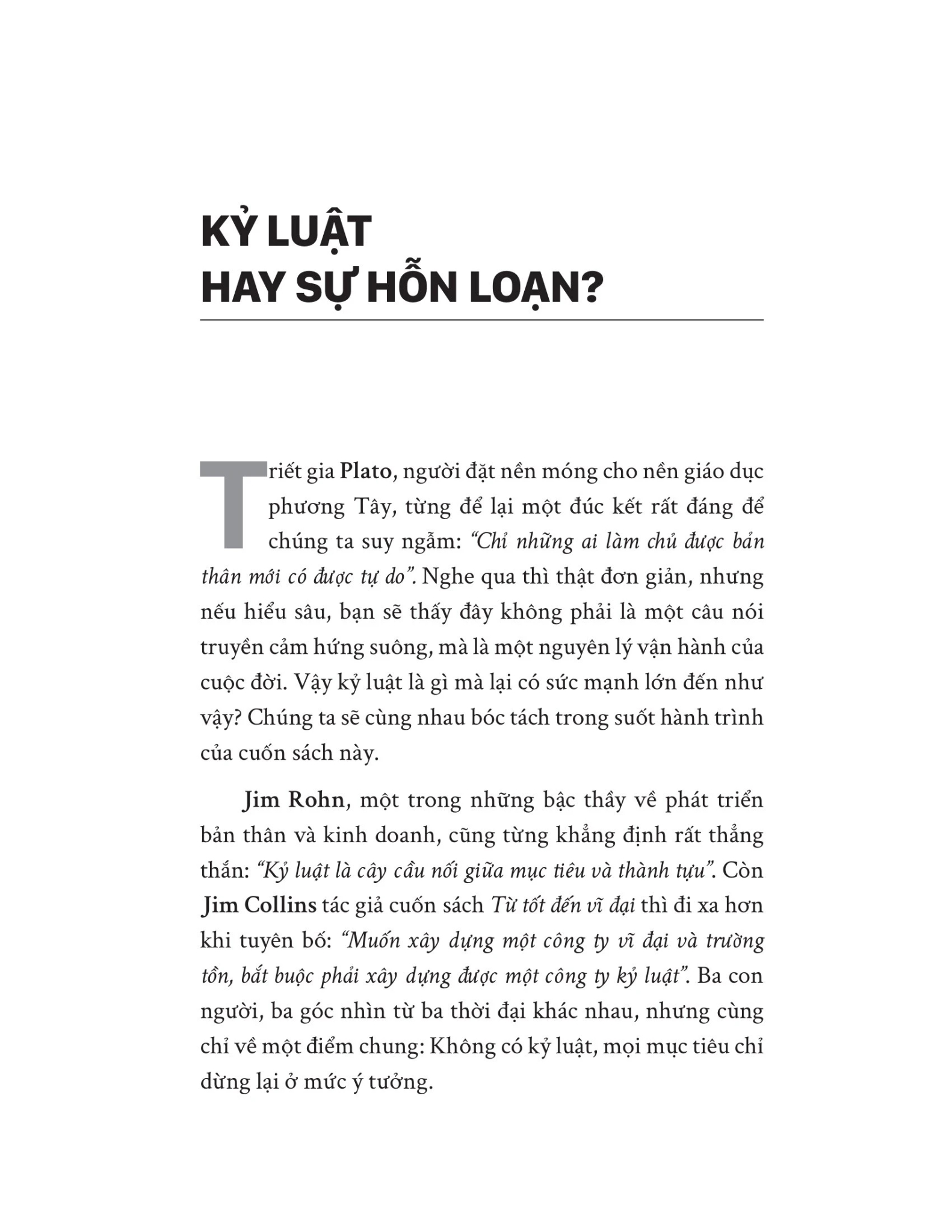 Kỷ Luật Để Tự Do - Kỷ Luật Chính Là Hành Động Yêu Thương Bản Thân Cao Cấp Nhất - Phi Hồng Huy