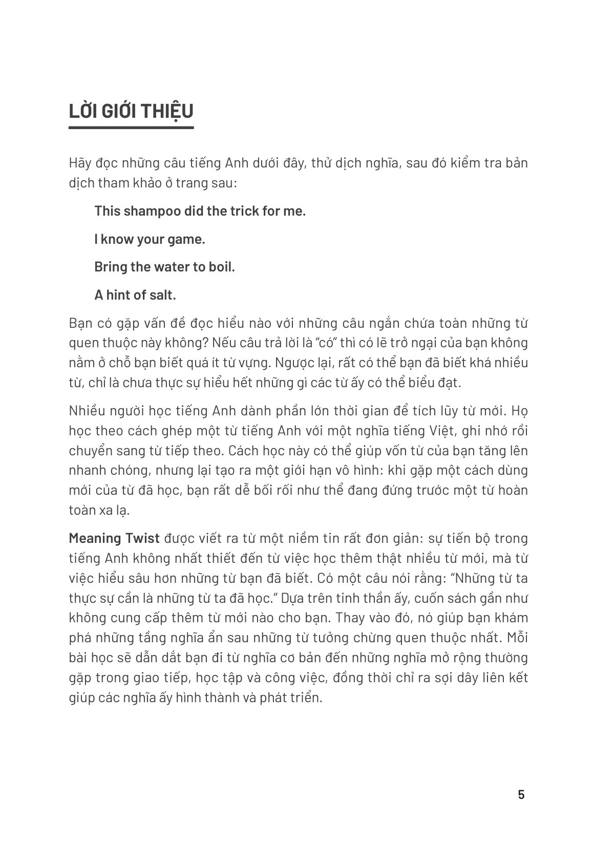 Meaning Twist - Nghĩa Bất Ngờ Trong Những Từ Quen Thuộc - June Sweeney