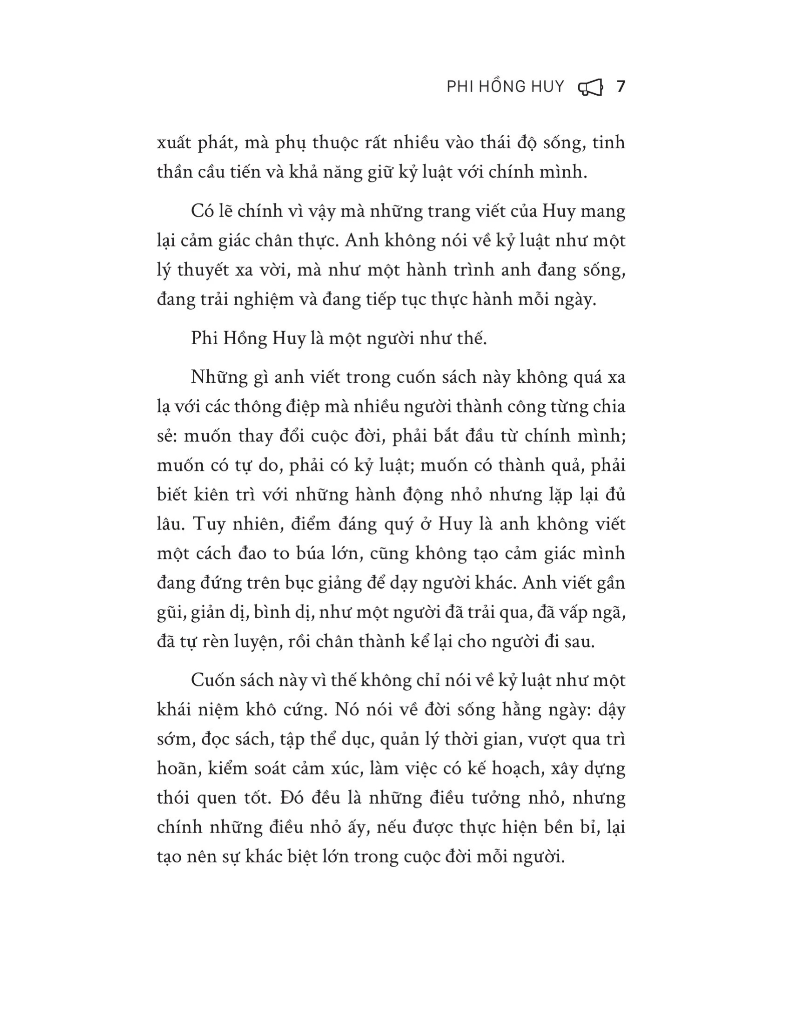 Kỷ Luật Để Tự Do - Kỷ Luật Chính Là Hành Động Yêu Thương Bản Thân Cao Cấp Nhất - Phi Hồng Huy