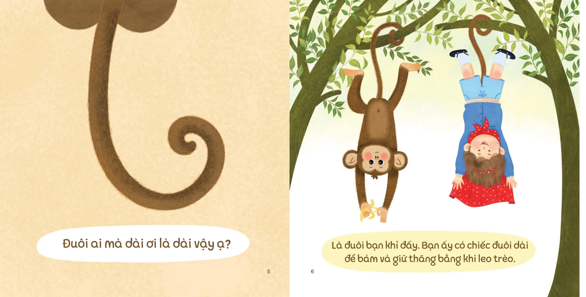 Bé Thông Minh - Bé Con Ham Hỏi - Khăn Đỏ Và Chiếc Đuôi Tinh Nghịch - Lê Phối Thi, Thường Di