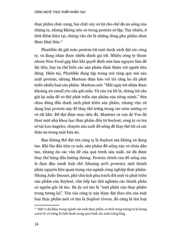  Công Nghệ Thực Phẩm Nhân Tạo - Silicon Sẽ Quyết Định Chúng Ta Ăn Gì - Larissa Zimberoff 