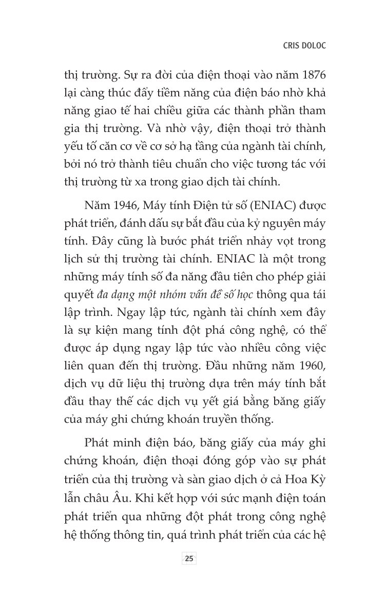 AI Ứng Dụng Trong Đầu Tư Tài Chính - Cris Doloc