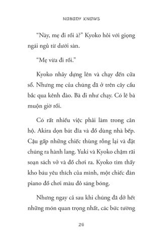  Nobody Knows - Những Đứa Trẻ Bị Bỏ Quên - Shelley Tanaka 